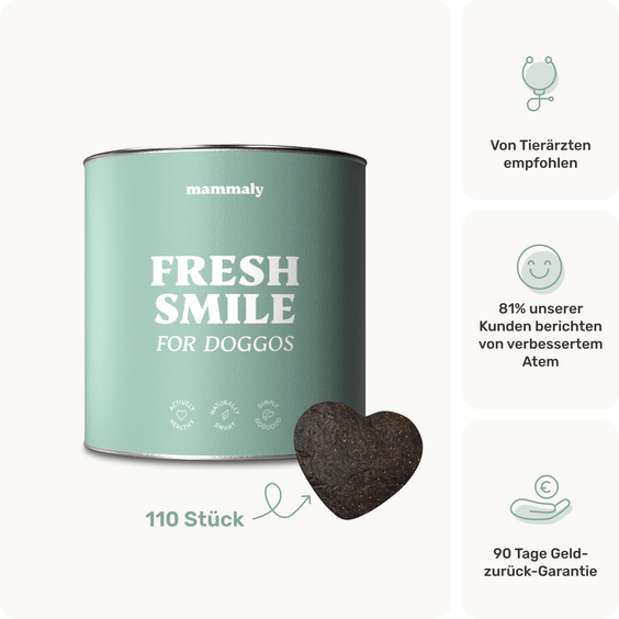 Hunde Zahnpflegesnack Fresh Smile Produktverpackung