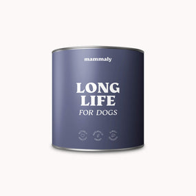 Hunde Zellpowersnack Long Life Produktverpackung